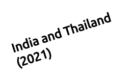 India and Thailand (2021)